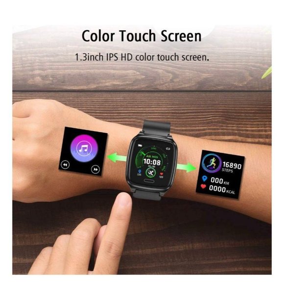 L8star Smart Watch Heart Sleep Monitor Fitness Tra - Picture 4 of 9